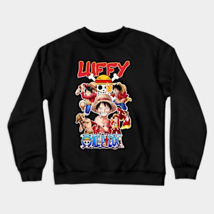 Luffy One Piece Crewneck Sweatshirt